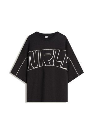 SHORT SLEEVE  - T-shirt con stampa - black