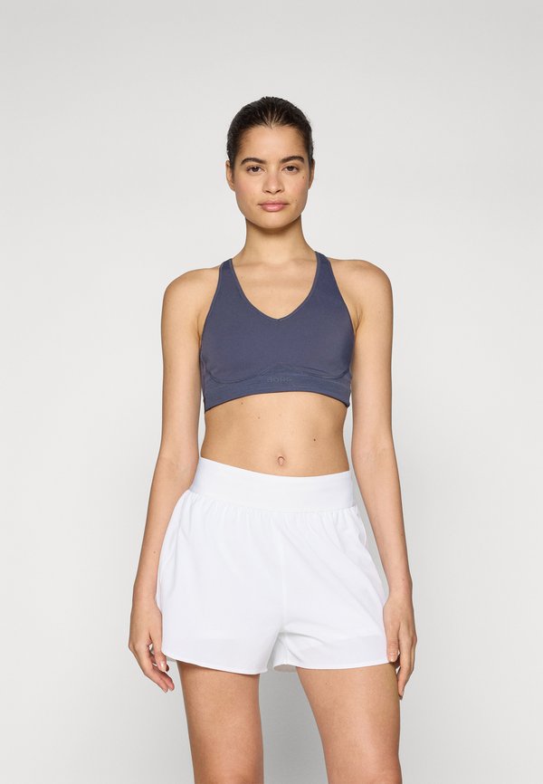 MID SUPPORT BRA - Medium support sports bra - odyssey gray