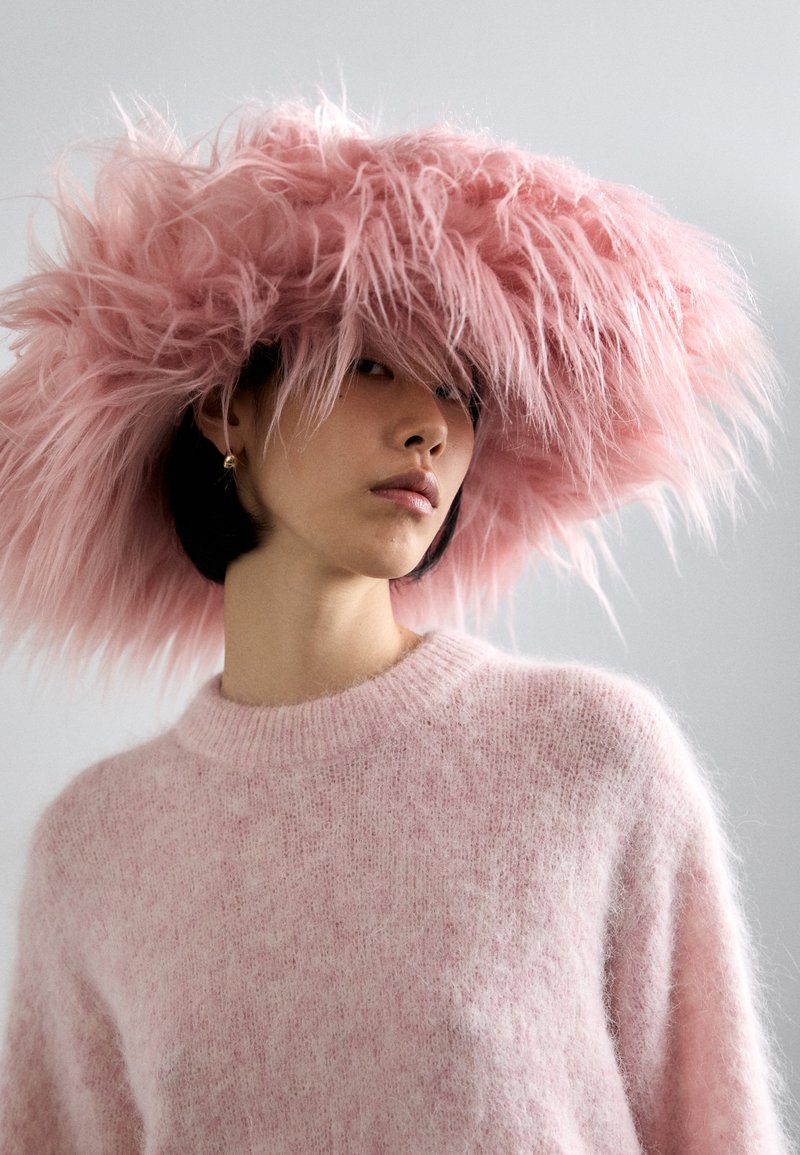 RUSLAN BAGINSKIY HAT - Cappello - soft pink