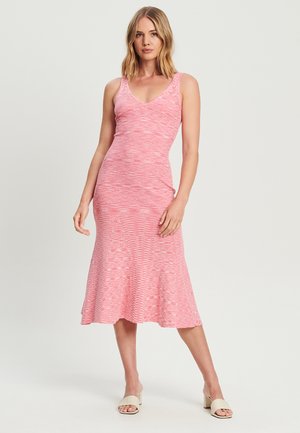 VILA - Enostavna obleka - pink space