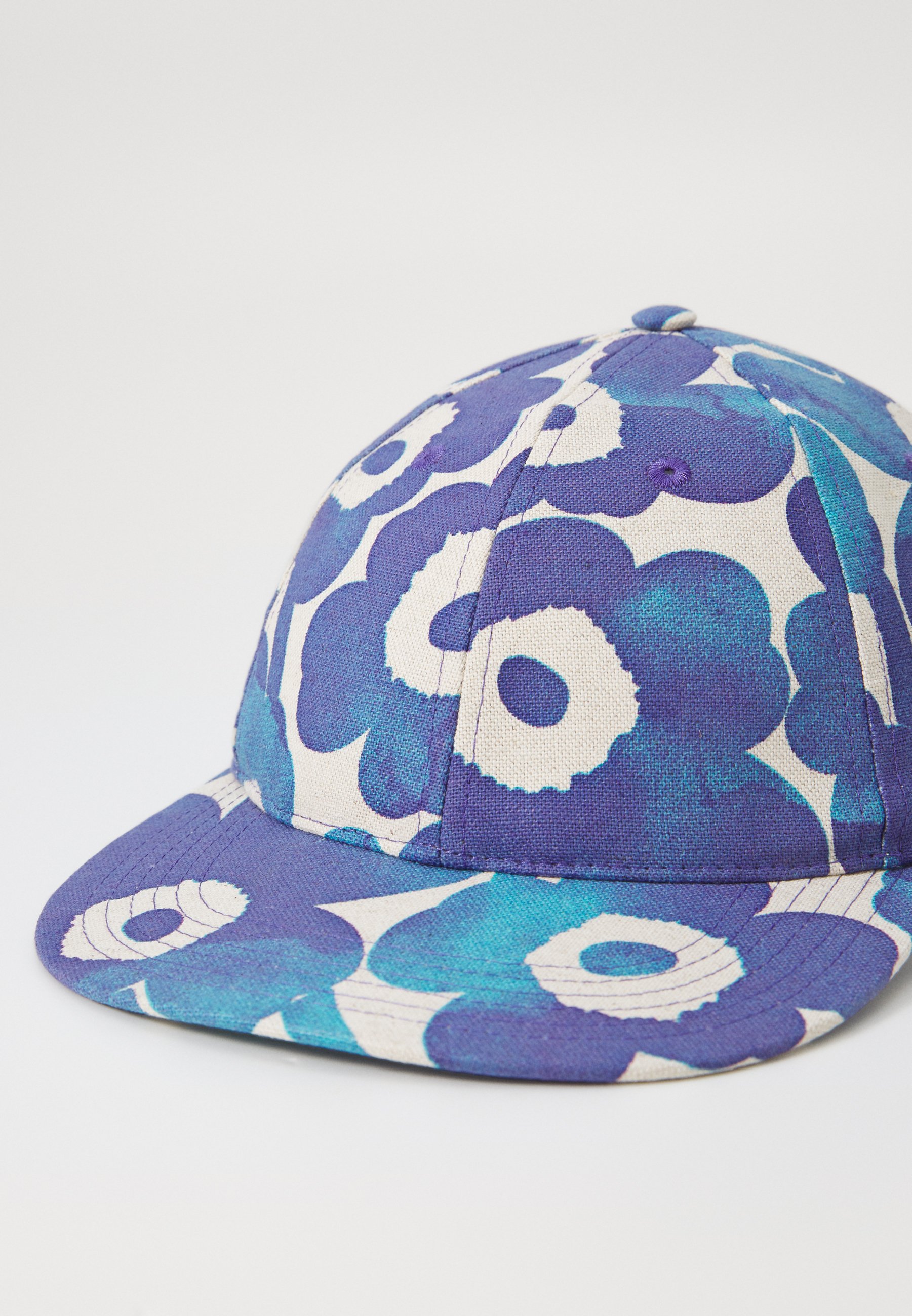 Marimekko KOHDE AKVARELLI UNISEX - Cap - turquoise/off white