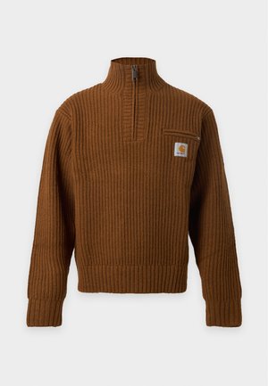 Carhartt WIP, DETROIT HALF ZIP - Pullover - wip brown