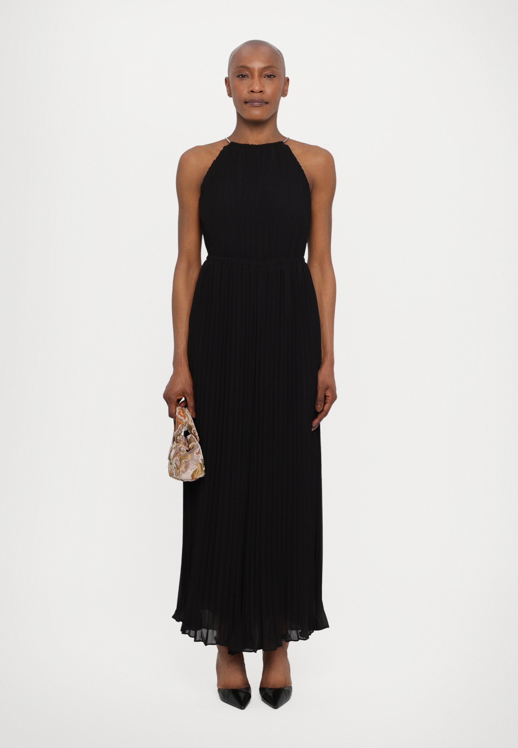 MICHAEL Michael Kors CHAIN HALTER - Jumpsuit - black - Zalando.co.uk