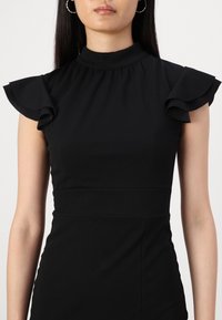 WAL G. ASHLY RUFFLE MIDI - Kokteiļkleita/ballīšu kleita - black