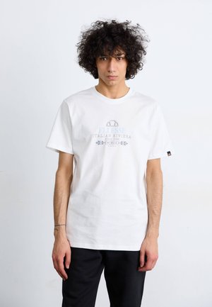 RIVERANI TEE - T-shirt imprimé - white