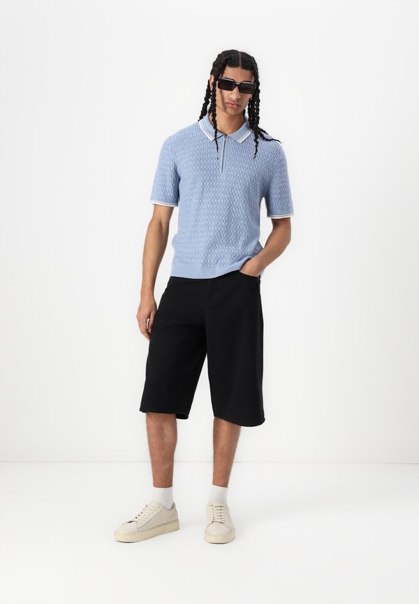PREPPY TIPPED ZIP SWOLO  - Polo shirt4