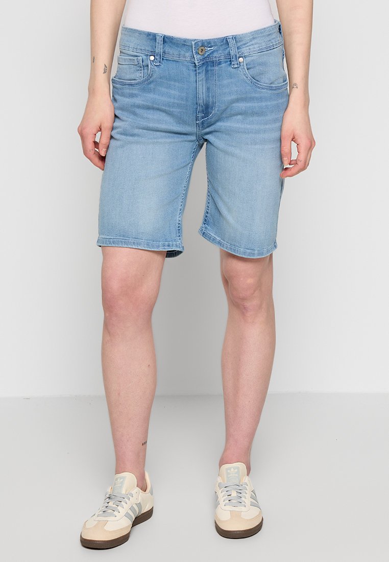 Pepe Jeans Jeansshort lichtblauw