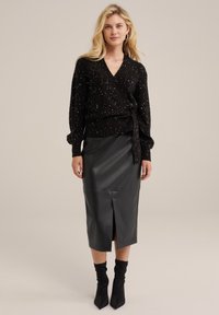 WE Fashion Kardiganas - black