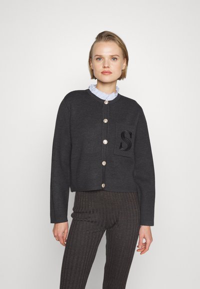 sandro CARDIGAN - Cardigan - charcoal grey