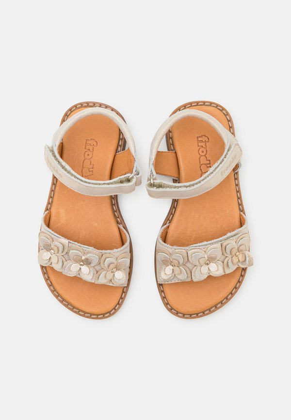 LORE FIORI - Sandals - gold shine3