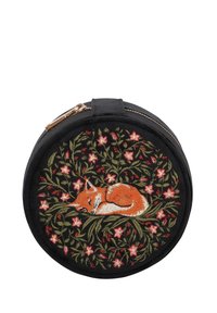 SLEEPY FOX ROUND JEWELLERY BOX - Sonstige Accessoires - black