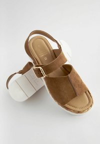 Next FOREVER COMFORT - Sandály na platformě - tan brown