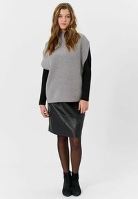Lind LiMoon - Top - light grey melange