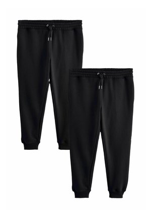 REGULAR FIT 2 PACK  - Pantaloni de trening - black slate grey
