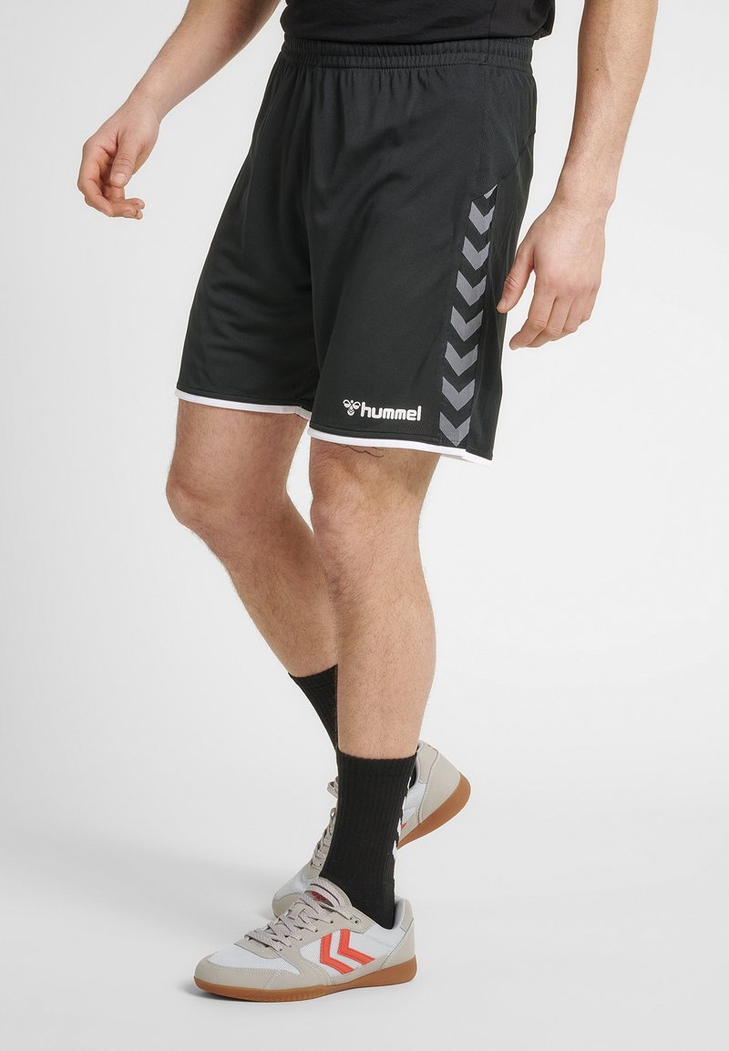 Hummel HMLAUTHENTIC  - Träningsshorts - black/white