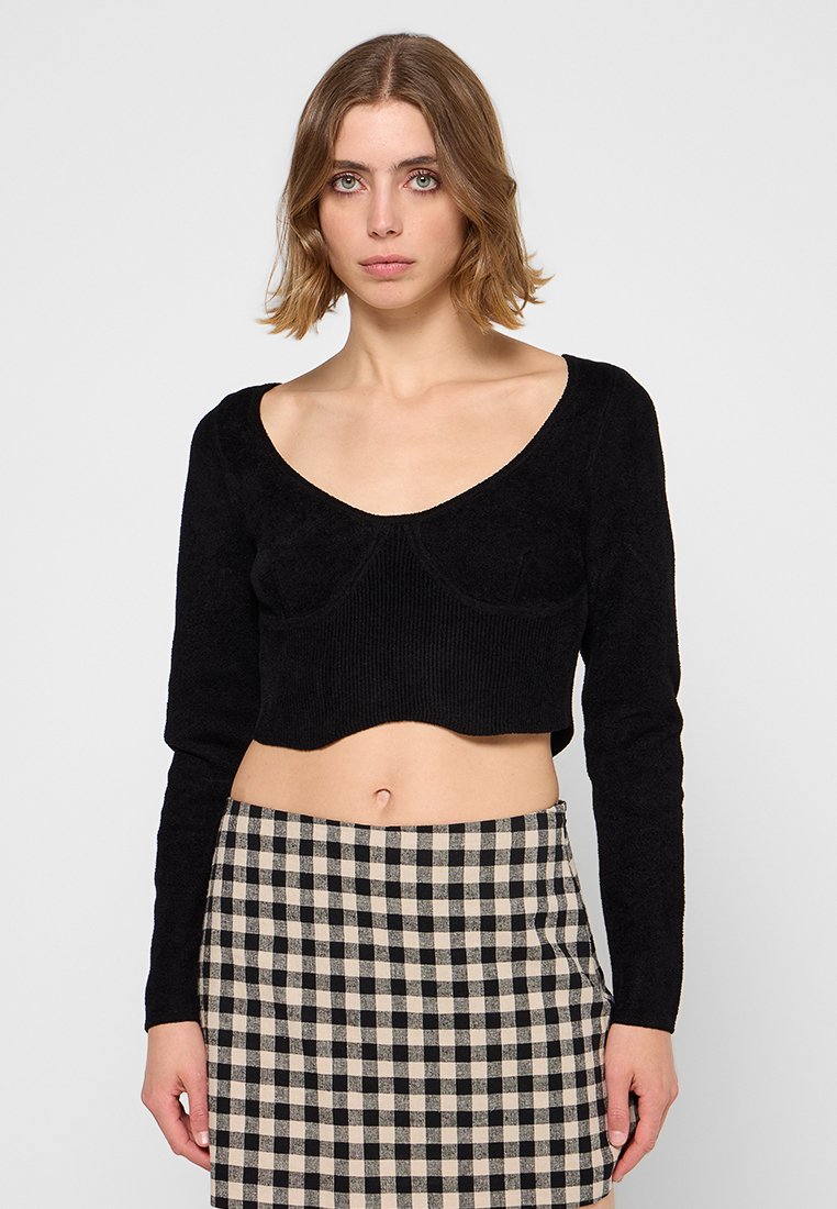 sandro Trui antraciet gemêleerd