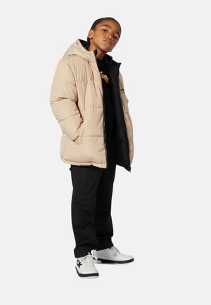 DKNY, ANOEAK ACOLCHADO Y REVERSIBLE CON CAPUCHA Y BOLSILLOS UNISEX - Abrigo de invierno - beige