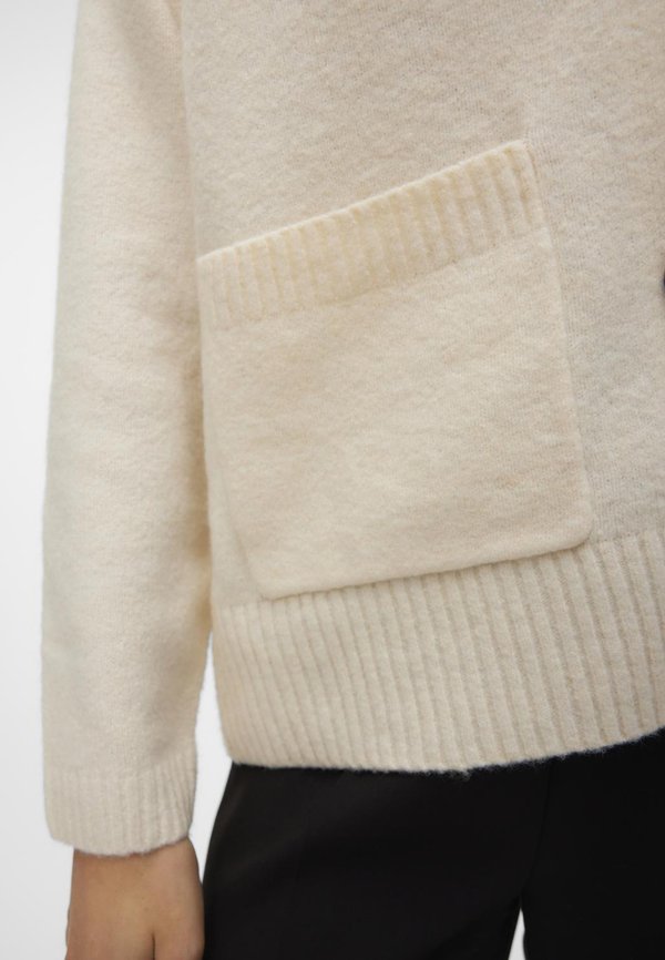 VMBOOM GA NOOS - Cardigan - birch melange2