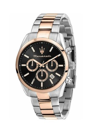 Montre à aiguilles - bicolor