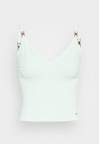 Não selecionado, vert pale