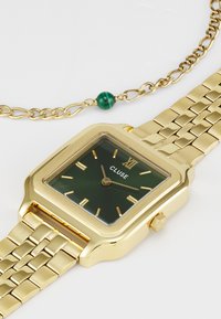Cluse GIFTBOX WATCH AND BRACELET SET - Uhr - gold-coloured/forest green