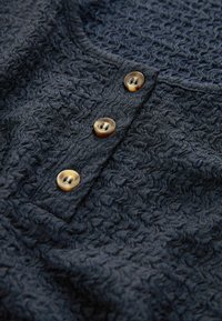 Next TEXTURED REGULAR FIT - Top - navy