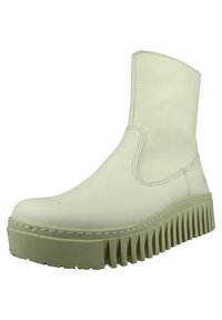 *Art ELEGANTE  BRIGHTON GRASS WAXED  - Botines con plataforma - cream