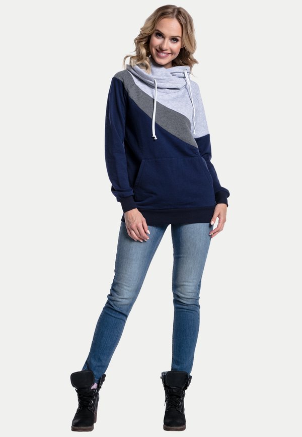 MATERNITY NURSING COLOUR BLOCK - Hoodie3