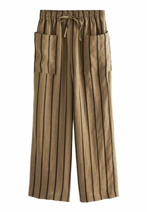 RAMIE - Tygbyxor - brown