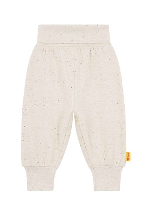 Steiff, JOGGINGHOSE WINTER ADVENTURE, SOFTBUND - Trousers - whitecap gray melange