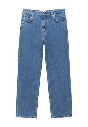 PULL&BEAR Vaqueros rectos - dark-blue denim