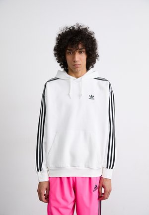 BAGGY HOODIE - Sweatshirt - white/black