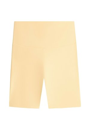 OYSHO, COMFORTLUX HIGH-RISE 20CM BIKER - Leggings - light yellow
