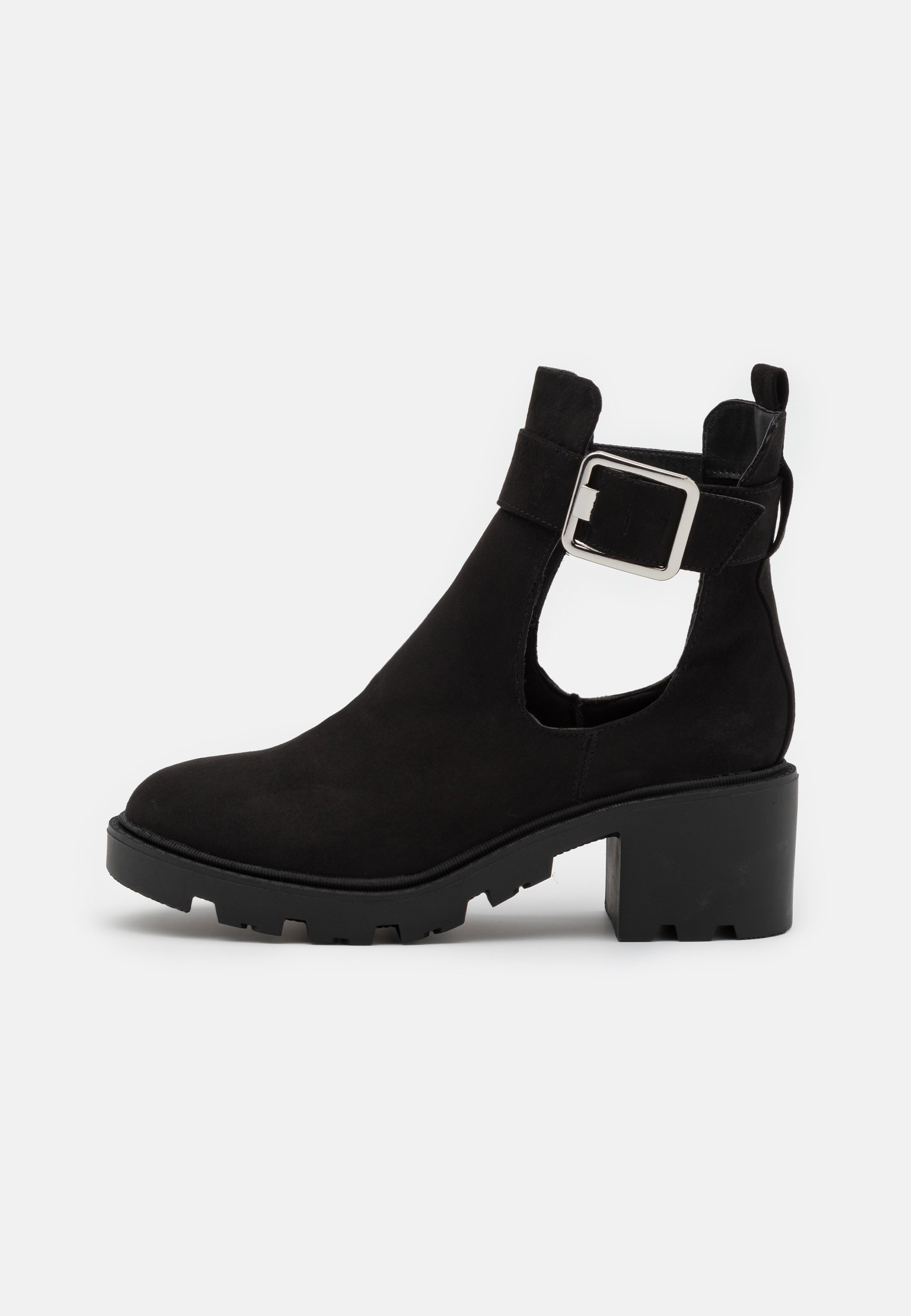 Topshop BEA CUTOUT UNIT BOOT - Botines - black/negro - Zalando.es