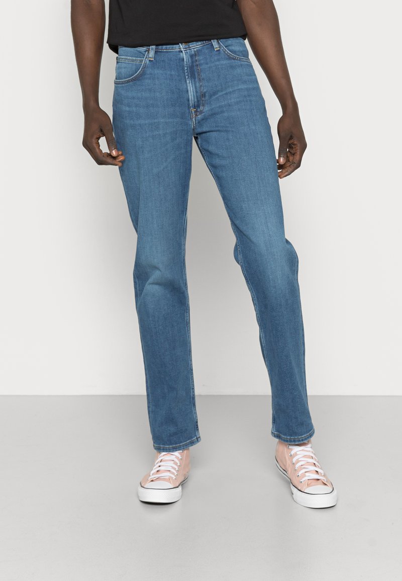 Lee BROOKLYN - Calças de ganga de perna direita - dark nelson