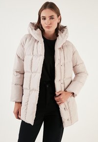 LELA REGULAR FIT - Wintermantel - stone