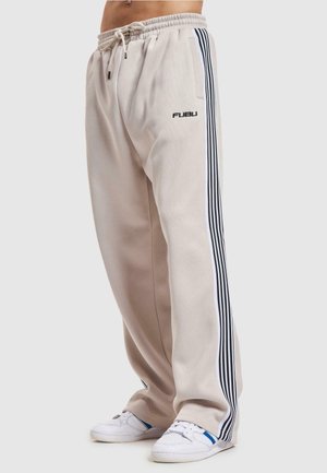 CORPORATE - Pantalones deportivos - creme black