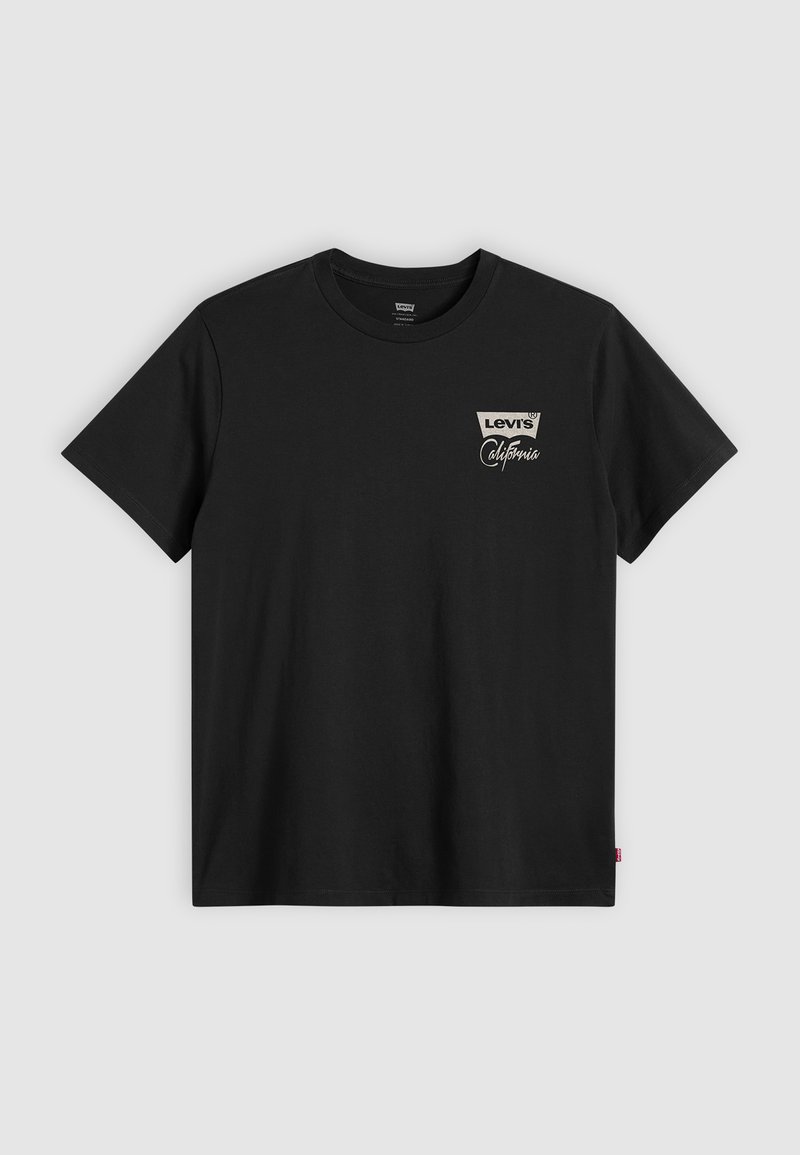 Levi’s® T-shirt print zwart