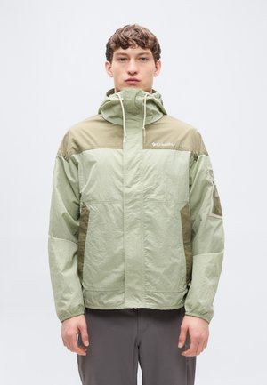 CHALLENGER II - Αντιανεμικό μπουφάν - safari/stone green