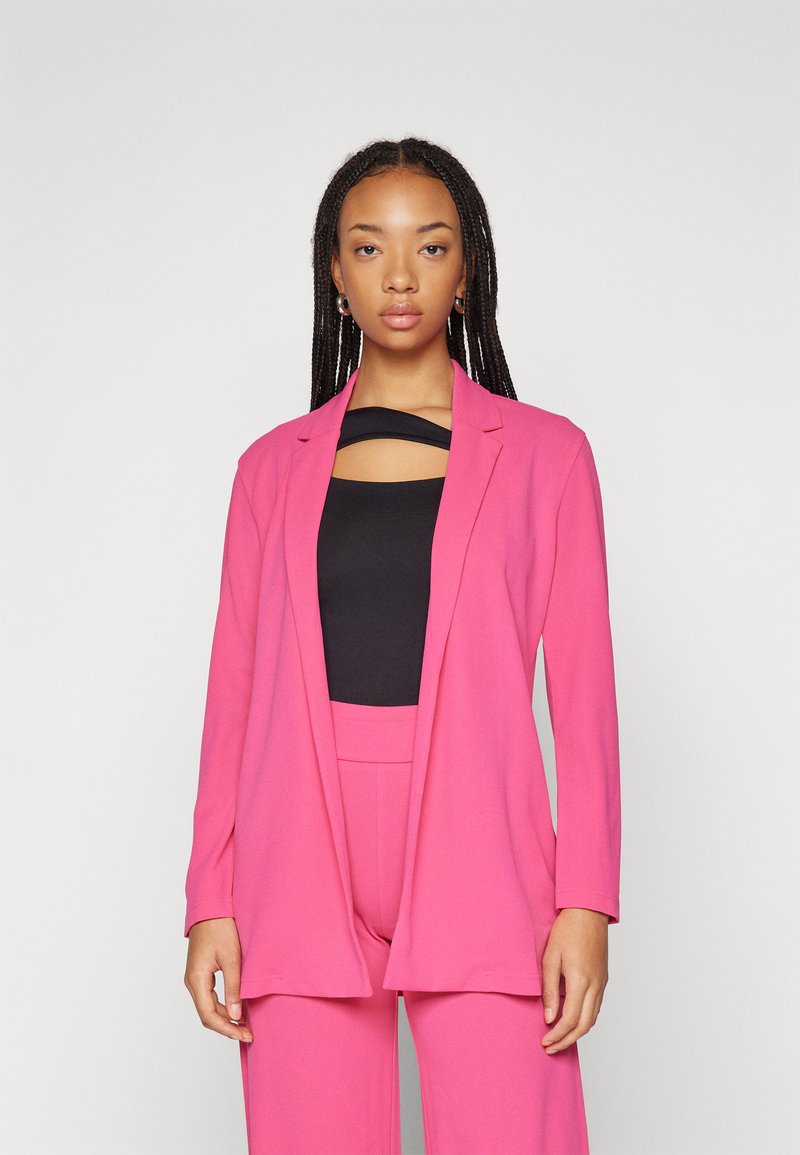JDY GEGGO LS - Īss mētelis - fuchsia purple