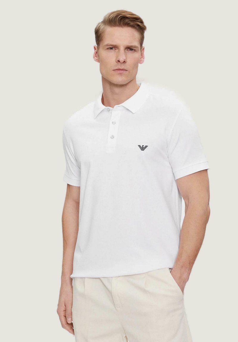 Emporio Armani LINEA - Polokošeľa - weiß