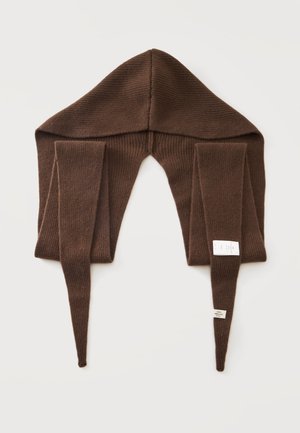 Mads Nørgaard, FRIKA HOODED UNISEX - Балаклава - brown
