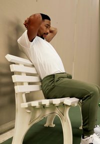 Björn Borg CENTRE TAPERED PANTS - Donji dijelovi trenirke - beetle