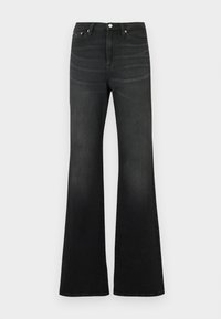 Flared Jeans - denim black