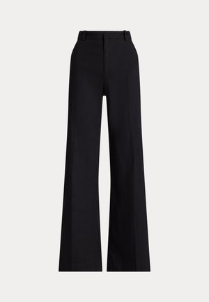 Polo Ralph Lauren, STRETCH COTTON-LINEN BEATON PANT - Nadrágok - black