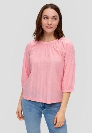 RAGLANÄRMELN - Bluse - korallrot