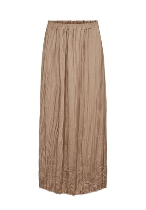 Nümph, NUFEA SKIRT - Maxi skirt - silver mink