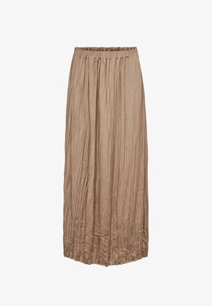 Nümph, NUFEA SKIRT - Maxirock - silver mink