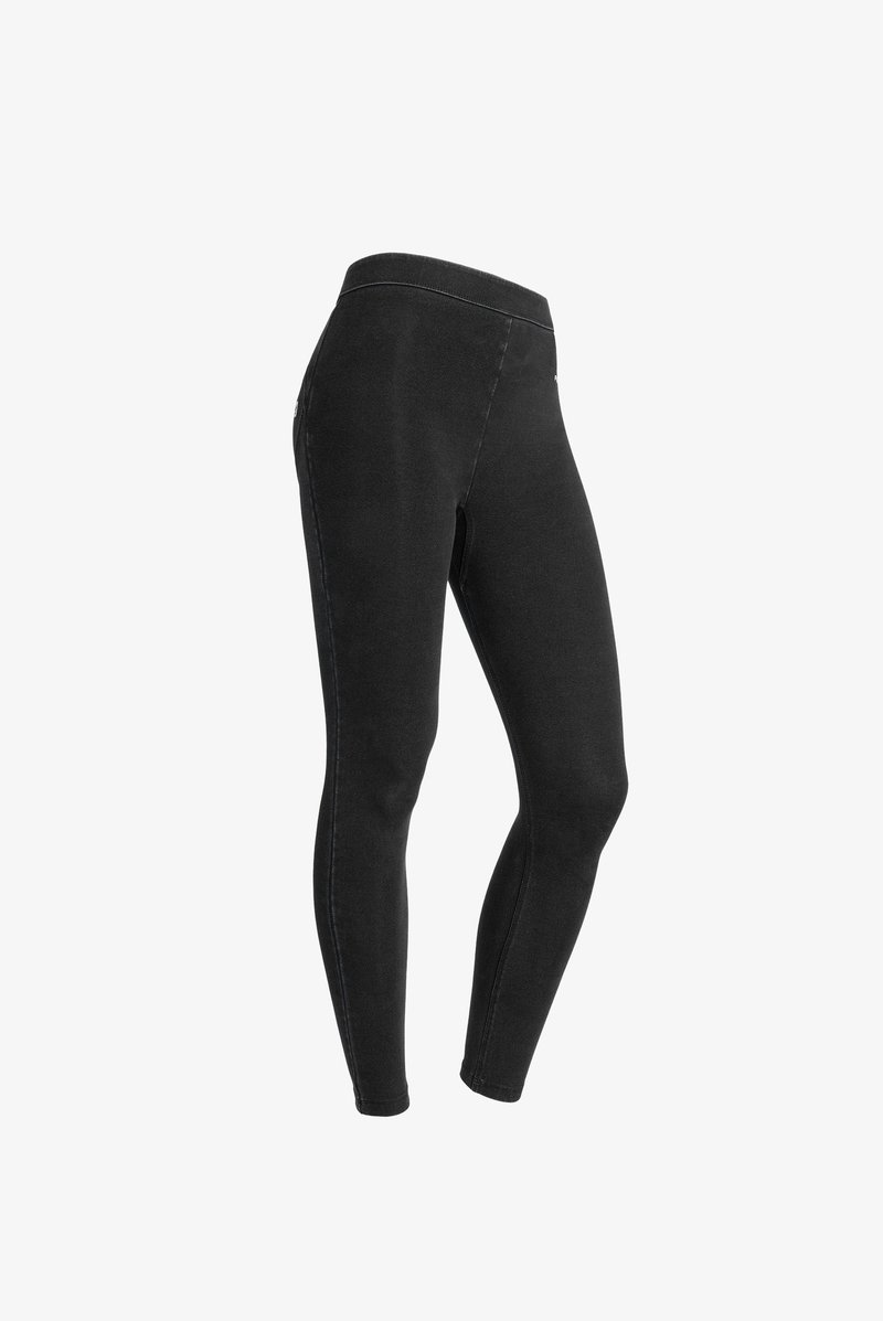 Freddy WR.UP® CORE PUSH-UP - Leggings - jeans nero cuciture in tono