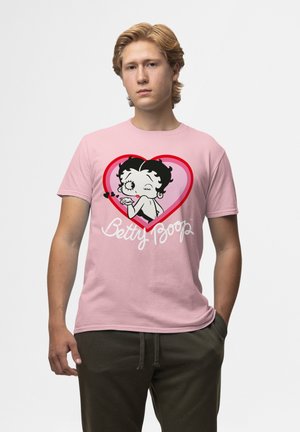 BETTY BOOP BLOW A KISS - Camiseta estampada - pink